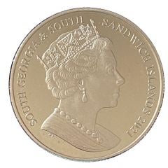 2 Pounds - Elizabeth II Fin whale
