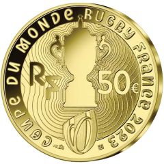 50 Euros Rugby World Cup France 2023