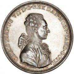 Medal - Christian VII Danish citizenship, type 1