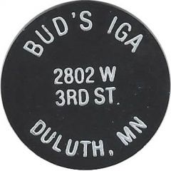 1 Cent - Food Stamp - Bud's IGA Duluth, Minnesota