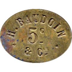 5 Centimes - H. baudouin et Compagnie