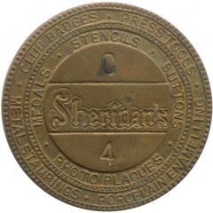 Token - Sheridan`s Flipper - Western Australia