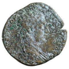 Sestertius - Commodus TR P II COS P P S C DE SARM