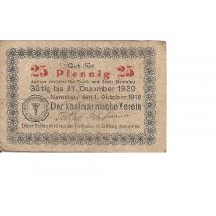 25 Pfennig Kaufmännischer Verein