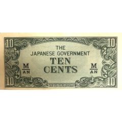 10 Cents Japanese Government