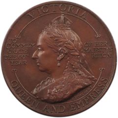 Medal - Victoria Diamond Jubilee, Spink, bronze