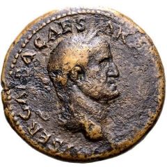 Sestertius - Galba S C, Victory