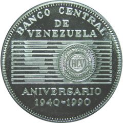 50 Bolivares Central Bank