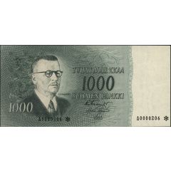 1000 Markkaa