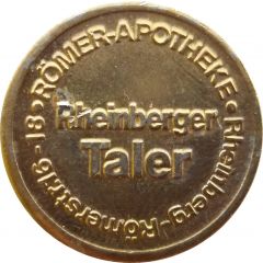 Rheinberger Taler - Römer Apotheke Rheinberg