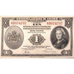 1 Gulden - Wilhelmina