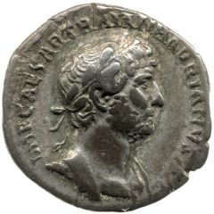 Denarius - Hadrian P M TR P COS III PRO AVG, Providentia