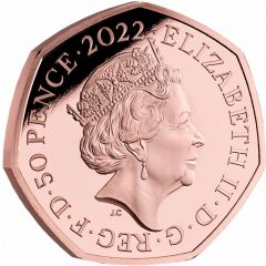 50 Pence - Elizabeth II Kanga and Roo, Gold Proof
