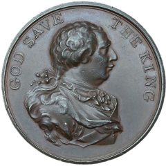 Medal - George III Golden Jubilee, T. Wyon, bronze