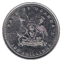 100 Shillings Monkey, steel