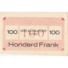 100 Francs Sint-Jan-Baptist Zelzate