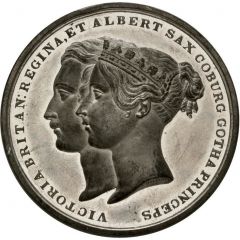 Medal - Victoria Royal Exchange, T. Halliday