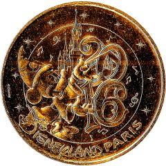 Monnaie de Paris Tourist Token - Disneyland Paris 2016
