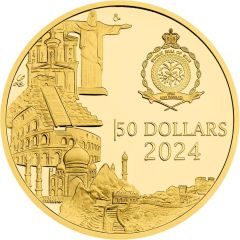 50 Dollars - Charles III Machu Picchu