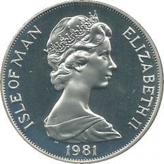 1 Crown - Elizabeth II Royal Wedding, Silver issue