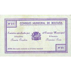 0.25 Pesetas Boltaña