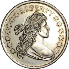 1 oz Silver Draped Bust Dollar