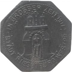 5 Pfennig - Riesenburg
