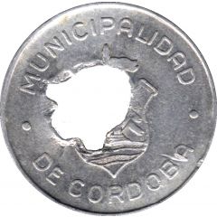 Bus Token - 1 Sección Córdoba, Troquelado