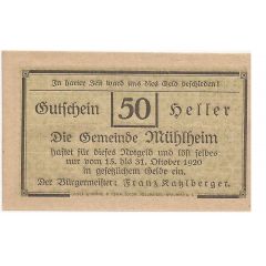 50 Heller Mühlheim