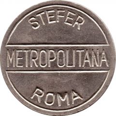 Metro Token - Roma STEFER Metropolitana