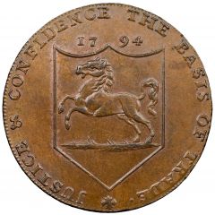 1/2 Penny Kent - Hawkeurst