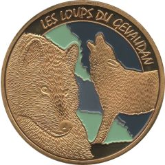 Token - Souvenirs et Patrimoine Les Loups du Gévaudan