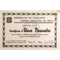 1 Peseta Xerta