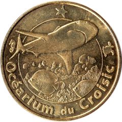 Monnaie de Paris Tourist Token - Océarium du Croisic Le requin