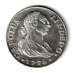 8 Reales - Charles III replica