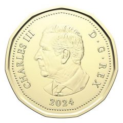 1 Dollar - Charles III 150th Anniversary of the Birth of L. M. Montgomery (Non-colourized)