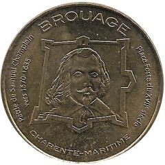Monnaie de Paris Tourist Token - Brouage Patrie de Samuel Champlain