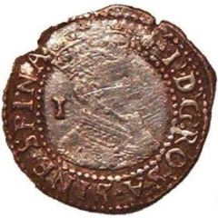 1 Penny - James I 1st coinage
