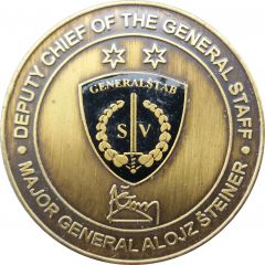 Slovenska vojska Deputy Chief of the General Staff Major General Alojz Šteiner