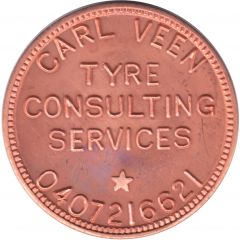 Token - Carl Veen Tyre Consulting Services