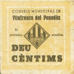 10 Céntimos Vilafranca del Penedès