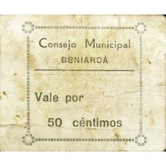 50 Céntimos Beniardá