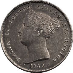 200 Réis - Maria II