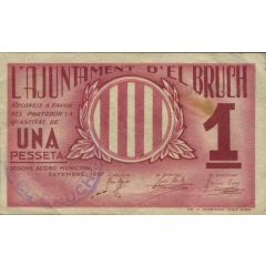 1 Peseta El Bruc