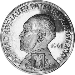 3 Argenteus - Aureus Magnus Adenauer