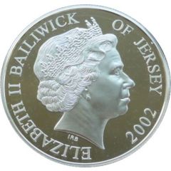 5 Pounds - Elizabeth II Duke of Wellington, Silver Proof