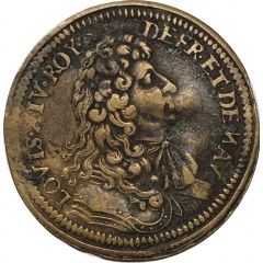 Counter Token - Louis XIV Conrad Lauffer