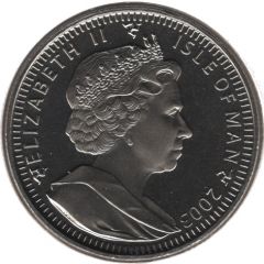 1 Crown - Elizabeth II 100th Anniversary of Powered Flight, coloured version