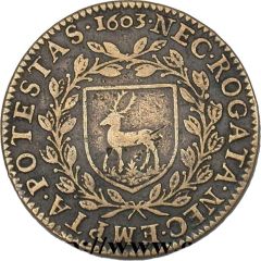 Token - États de Bourgogne Maire de Dijon Jean de Frasans, 1er type