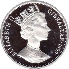 1 Crown - Elizabeth II King Richard I, Silver Proof